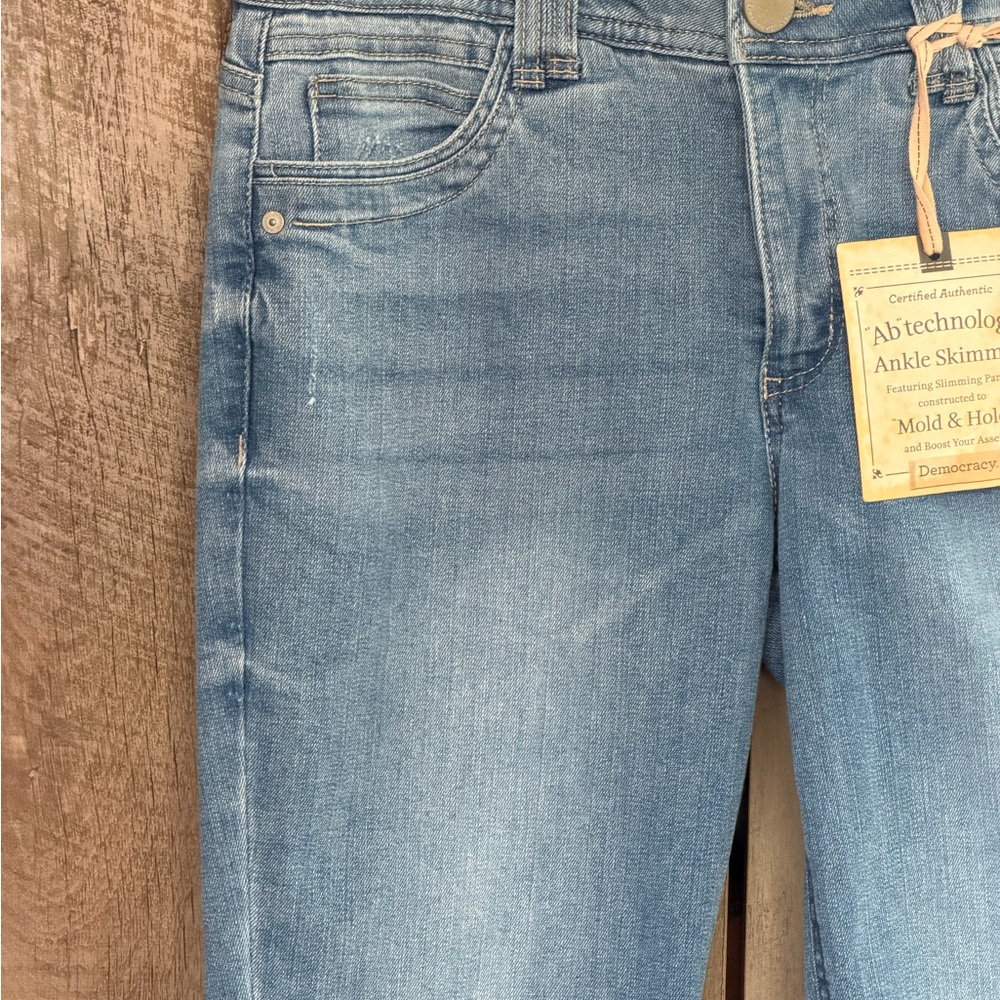 NWT Democracy Mid-Rise Blue Skinny Jeans - Picture 11 of 11